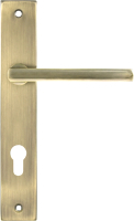 Ручка дверная Нора-М 108-85 (старая бронза) - 