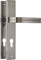 Ручка дверная Нора-М 106-85 (матовый никель) - 