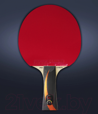 Ракетка для настольного тенниса Gambler X Fast Carbon X3d / GRC-17 (коническая)