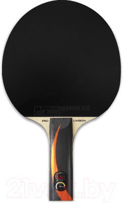 Ракетка для настольного тенниса Gambler X Fast Carbon X3d / GRC-18 (прямая)