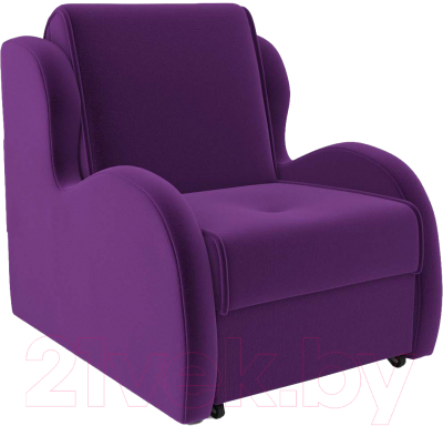 Кресло-кровать Mebel-Ars Атлант (фиолетовый)