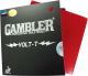 Накладка для ракетки настольного тенниса Gambler Volt T 2.1MM / GCP-2 (красный) - 