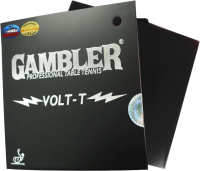 Накладка для ракетки настольного тенниса Gambler Volt T 2.1MM / GCP-2.1 (черный) - 