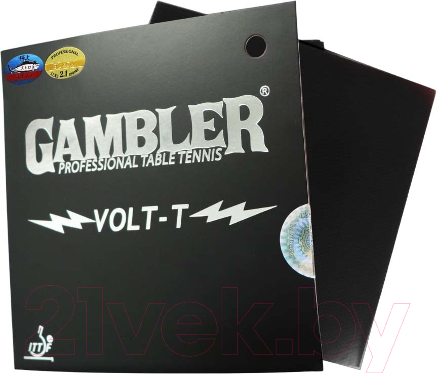 Накладка для ракетки настольного тенниса Gambler Volt T 2.1MM / GCP-2.1