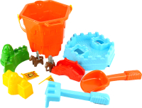

Набор игрушек для песочницы Zarrin Toys, В ведерке / E12