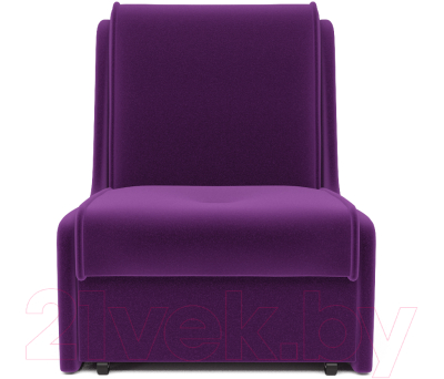 Кресло-кровать Mebel-Ars Аккорд №2 (фиолетовый)
