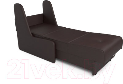 Кресло-кровать Mebel-Ars Аккорд №2 (экокожа шоколад)