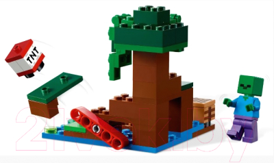 Конструктор Lego Minecraft Болотное приключение / 21240