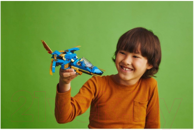 Конструктор Lego Ninjago Самолет-молния ЭВО Джея / 71784
