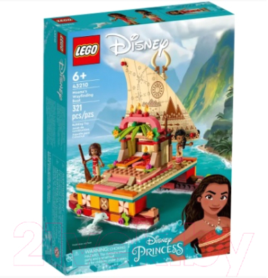 Конструктор Lego Princess Лодка-путешественник Моаны / 43210