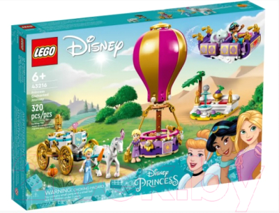 Конструктор Lego Princess Волшебное путешествие принцесс / 43216