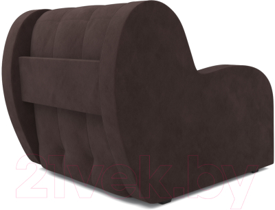 Кресло-кровать Mebel-Ars Аккордеон Барон (велюр молочный шоколад НВ-178 13)