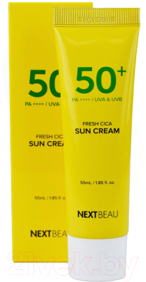 Крем солнцезащитный Nextbeau Fresh Cica Sun Cream SPF 50+ / PA++++ (55мл)