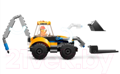 Конструктор Lego City Строительный экскаватор / 60385 - Инструкция