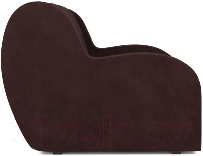 Кресло-кровать Mebel-Ars Аккордеон Барон (велюр шоколад HB-178 16)
