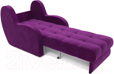Кресло-кровать Mebel-Ars Аккордеон Барон (фиолетовый)