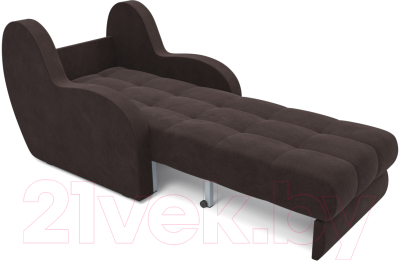 Кресло-кровать Mebel-Ars Аккордеон Барон (кордрой коричневый)