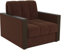 Кресло-кровать Mebel-Ars Техас (коричневый Luna 092) - 