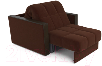 Кресло-кровать Mebel-Ars Техас (коричневый Luna 092)