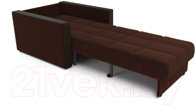 Кресло-кровать Mebel-Ars Техас (коричневый Luna 092)