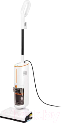 Вертикальный пылесос Kitfort KT-5157-2 (белый/оранжевый)