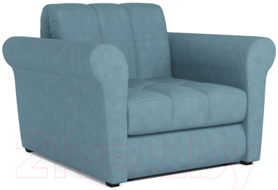 Кресло-кровать Mebel-Ars Гранд (голубой Luna 089)