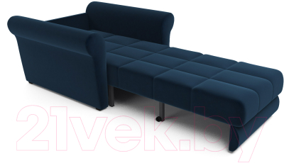 Кресло-кровать Mebel-Ars Гранд (темно-синий Luna 034)