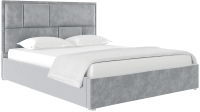 Каркас кровати НК Мебель Madison 160x200 / 72307367 (велюр светло-серый) - 