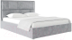 Каркас кровати НК Мебель Madison 160x200 / 72307367 (велюр светло-серый) - 