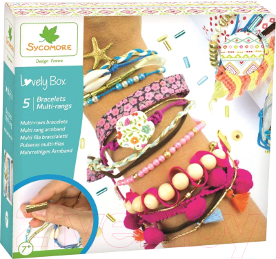 Набор для создания украшений Sycomore Lovely Box Многорядные браслеты / CRE2070