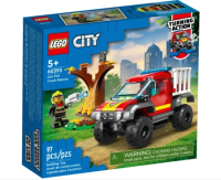 Конструктор Lego City Спасательный пожарный внедорожник / 60393 - 