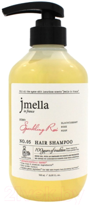 Шампунь для волос Jmella In France Sparkling Rose Hair Shampoo (1л)