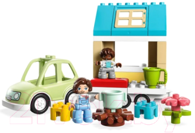 Конструктор Lego Duplo Семейный дом на колесах / 10986