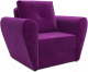 Кресло-кровать Mebel-Ars Квартет (фиолетовый) - 