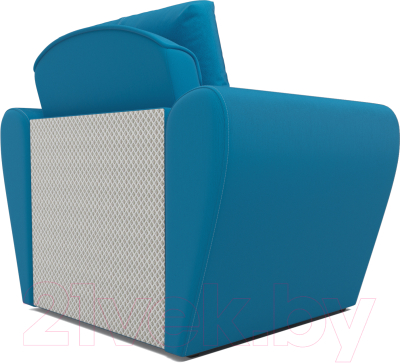 Кресло-кровать Mebel-Ars Квартет (рогожка синий)