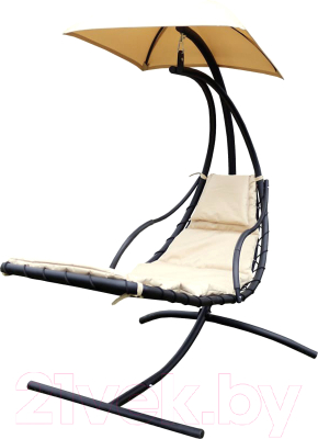 Кресло подвесное Garden Story Лаура / ZRB05 (коричневый/черный/бежевый)