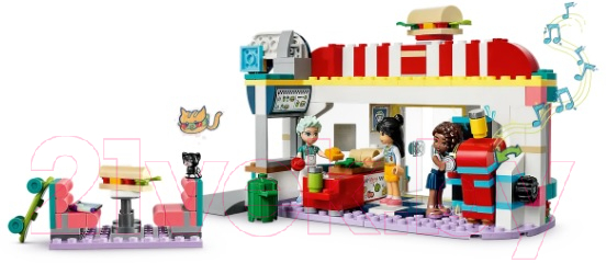 Конструктор Lego Friends Закусочная в центре Хартлейк / 41728