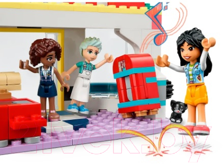 Конструктор Lego Friends Закусочная в центре Хартлейк / 41728