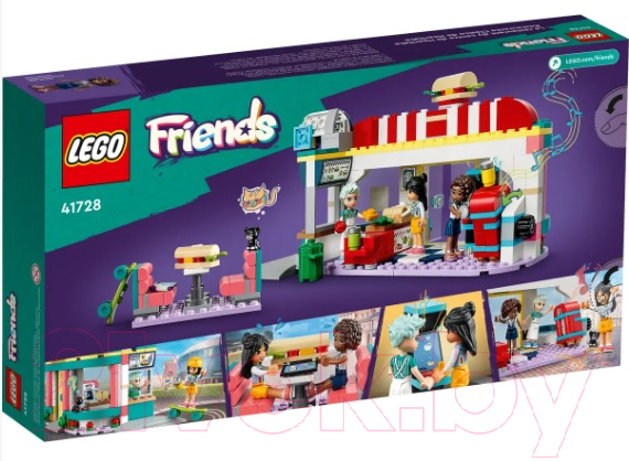 Конструктор Lego Friends Закусочная в центре Хартлейк / 41728