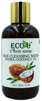 Тоник для лица Ecou Очищающий с кокосовым маслом (200мл)