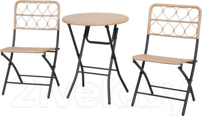 Изображение товара Комплект садовой мебели Garden Story Арго / SG-22012 (темно-бежевый)