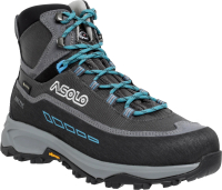 Трекинговые ботинки Asolo Arctic GV MM / A12537-A884 (р-р 4.5, серый/Gunmetal/синий) - 