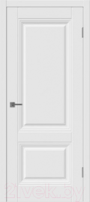 Дверь межкомнатная Winter Барселона 2 ДГ зпз 196 60x200 (белая эмаль)