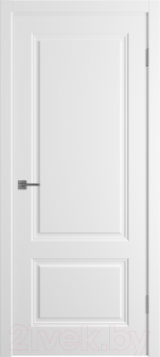 Дверь межкомнатная Winter Норра 2 ДГ зпз 196 70x200 (белая эмаль)