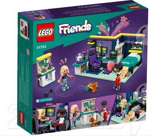 Конструктор Lego Friends Комната Новы / 41755