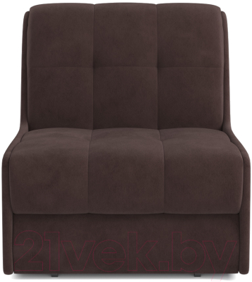 Кресло-кровать Mebel-Ars Барон №2 (велюр молочный шоколад НВ-178 13)