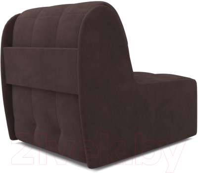 Кресло-кровать Mebel-Ars Барон №2 (велюр молочный шоколад НВ-178 13)