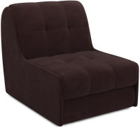 Кресло-кровать Mebel-Ars Барон №2 (велюр шоколад HB-178 16) - 