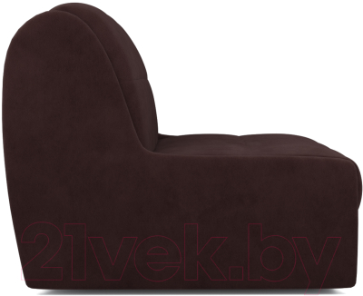 Кресло-кровать Mebel-Ars Барон №2 (велюр шоколад HB-178 16)