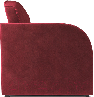 Кресло-кровать Mebel-Ars Малютка (бархат красный Star Velvet 3 Dark Red)